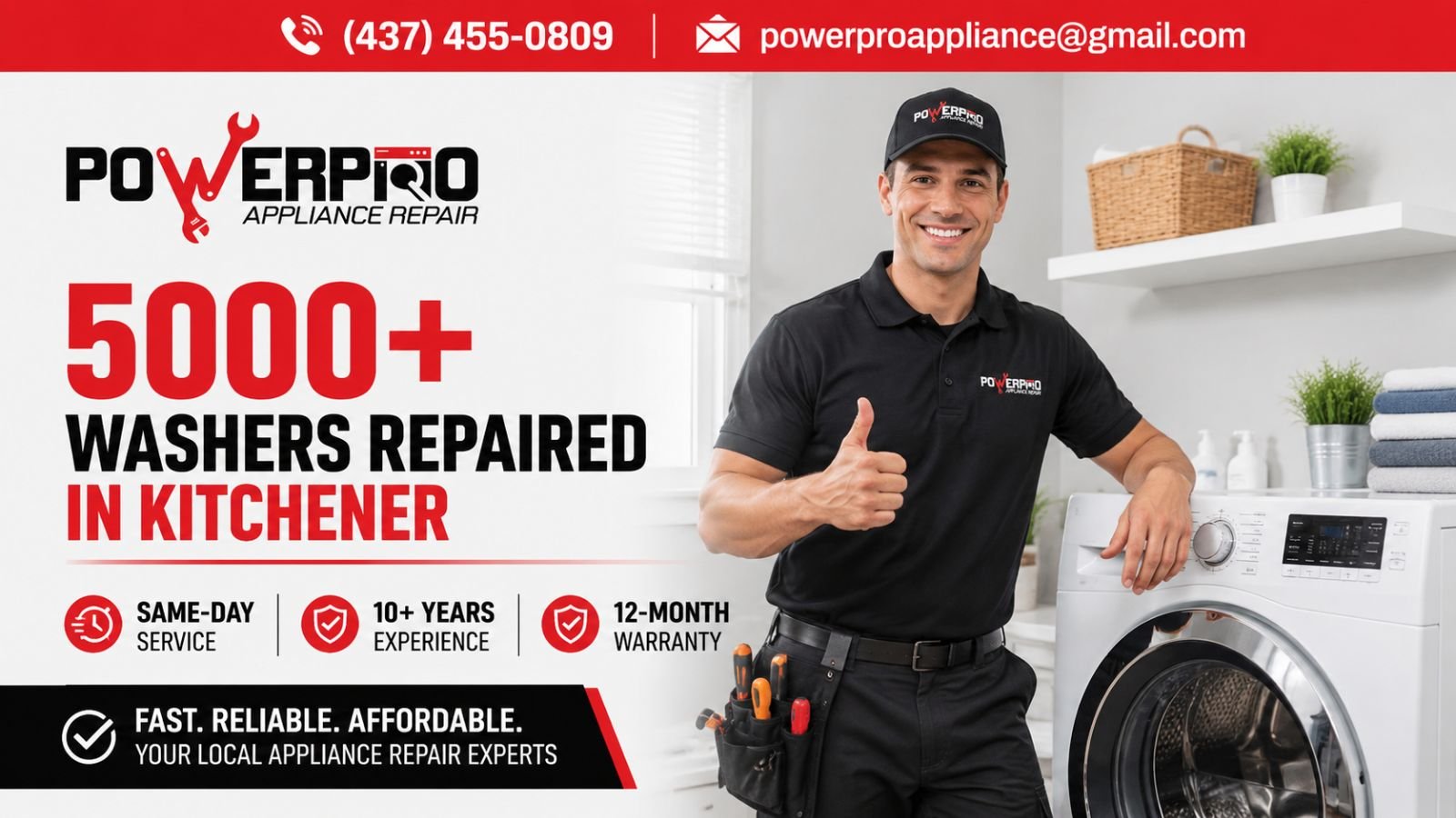 PowerPro appliance repair services in Kitchener